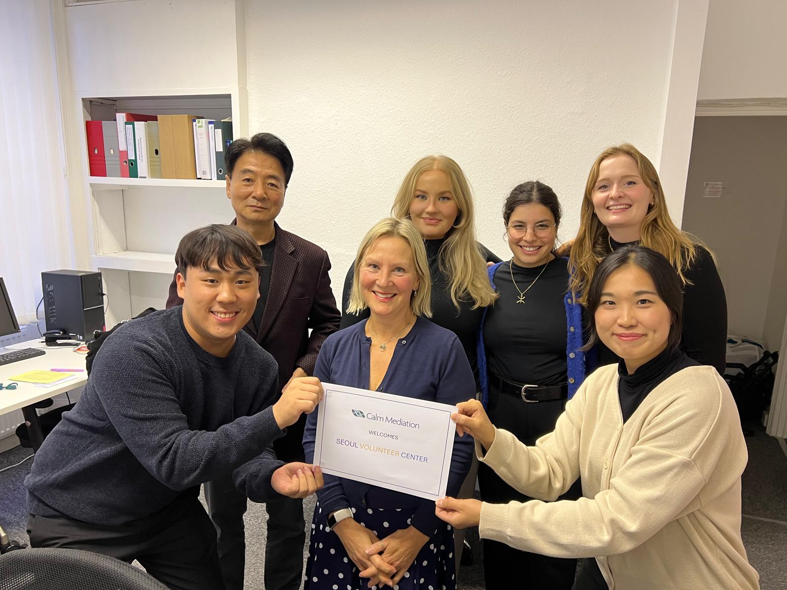 Community Mediation Collaboration: South Korean Delegation Visit Calm